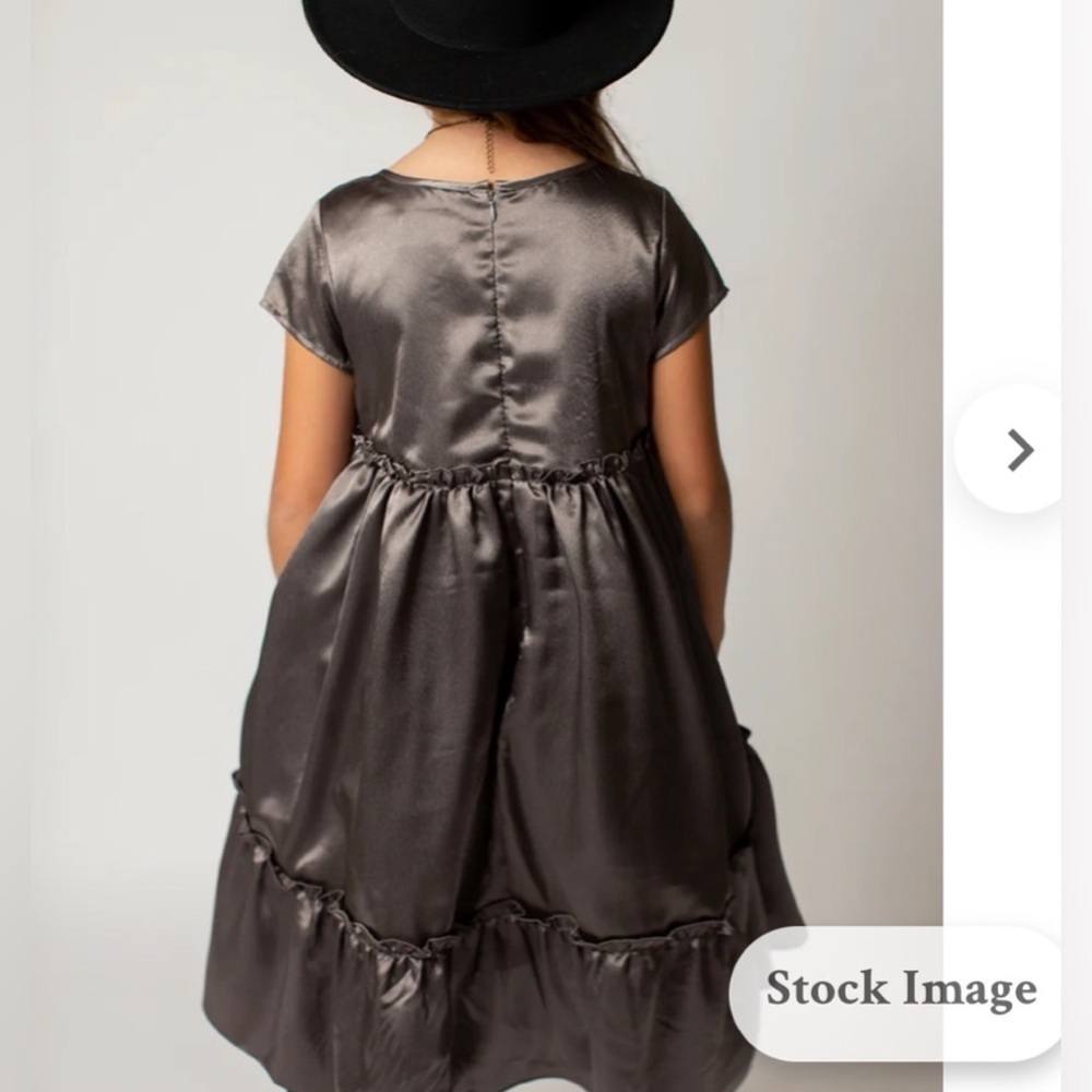 NWT Joyfolie Mia Joy Loralei Dress Charcoal Size 14 - Picture 2 of 8